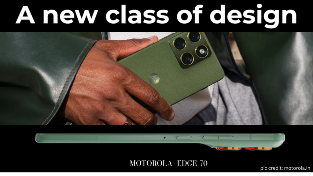 moto edge 70 design