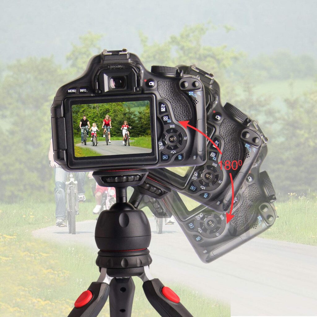 Portable Flexible Mini Tripod with Smartphone Holder