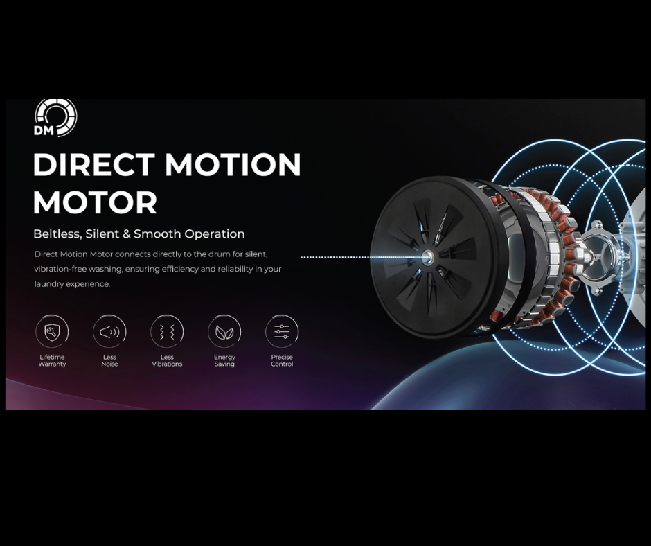 Direct Motion Motor – Silent & Durable