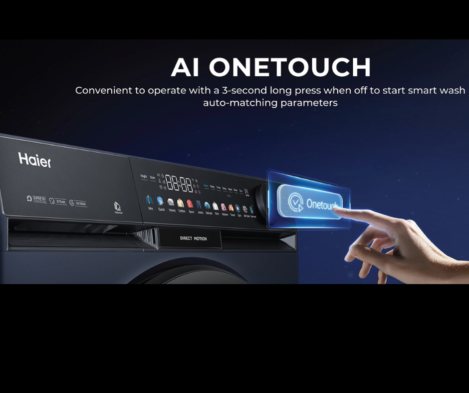 Haier AI Colour Touch Panel display