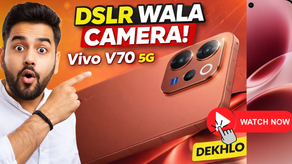 Unleash Your Creativity with Vivo V70 5G Review (2026): DSLR Camera