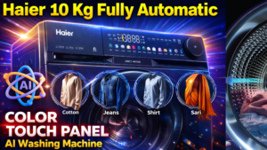 Haier 10 Kg Fully Automatic Front Load Washing Machine