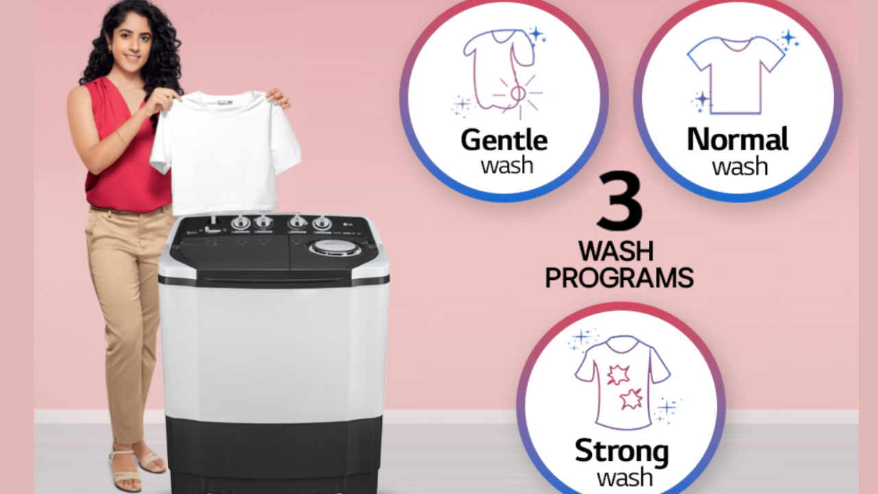 lg semi auto washing machine
