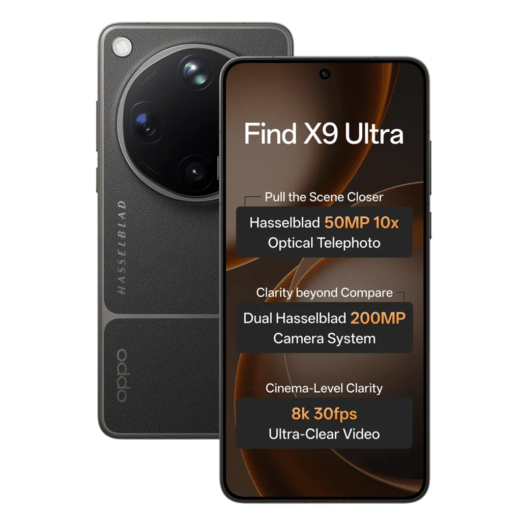 Oppo Find X9 Ultra 5G (12GB RAM, 512GB, Tundra Umber)