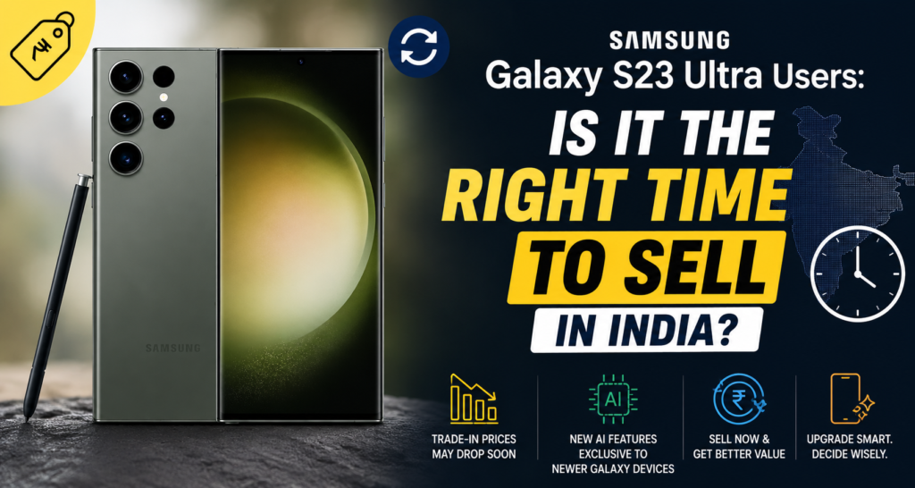 Samsung Galaxy S23 Ultra Users: Is It the Right Time to Sell in India?