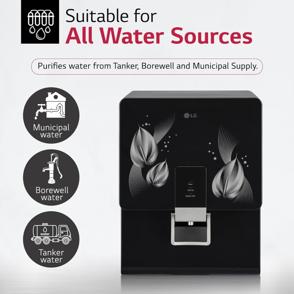 Water Purifier | 8L Storage Airtight Stainless Steel Tank