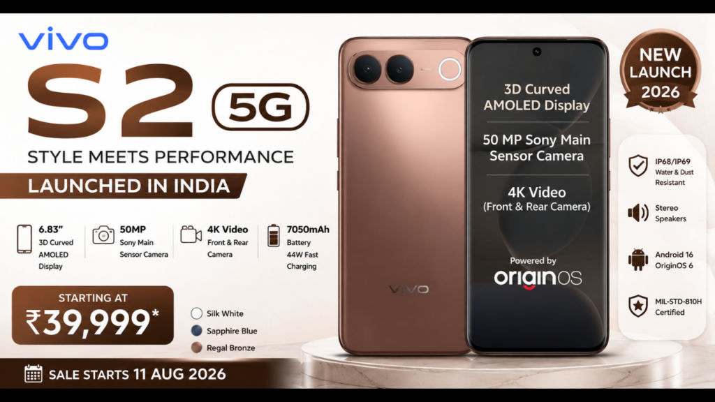 Vivo S2 5G Price in India, Specifications, Features & Review