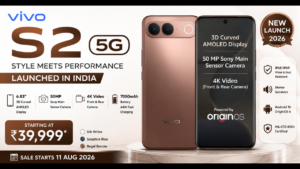 Vivo S2 5G Launched in India at ₹39,999: Full Specifications, Features, Price & Review