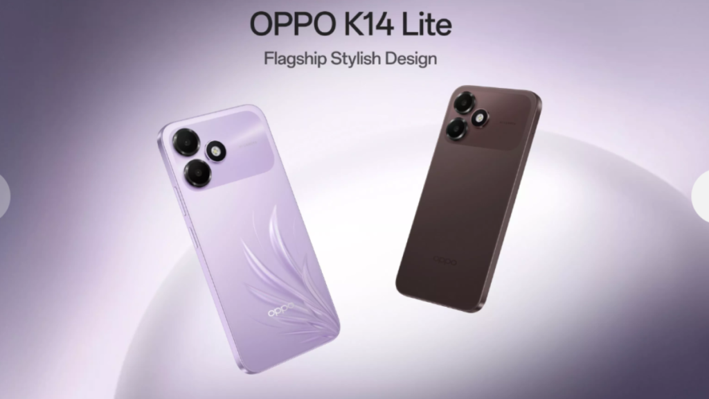 OPPO K14 Lite Launched in India: Price, Specifications and Features